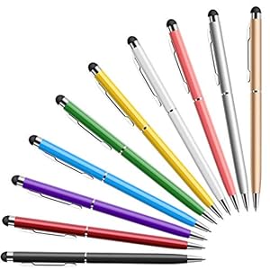 MEKO 10er Pack Stylus Kugelschreiber