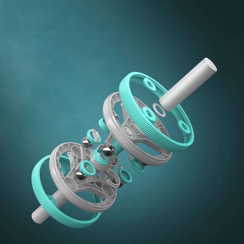 Generic Revolutionize Your Home Workout with the Ultimate 14-in-1 Abdominal Muscle Wheel A Multifunctional Home Gym Powerhouse for ABS Fitness and Total Body Exercise!, Blue