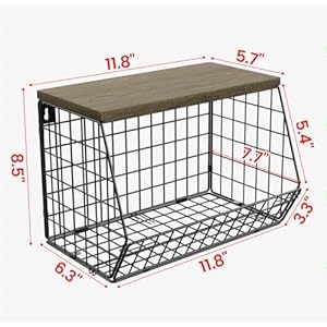 Hanging kitchen baskets hanging baskets for organizing wall vegetable basket storage potato and onion storage bin wire storage containers w5 hooks for hanging banana coffee cups and knives  urban country home decor