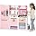 Disney Princess Style Collection Fresh Prep Gourmet Kitchen, Interactive Pretend Play Kitchen for Girls & Kids with Realistic Steam, Complete Meal Kit & 35+ Accessories