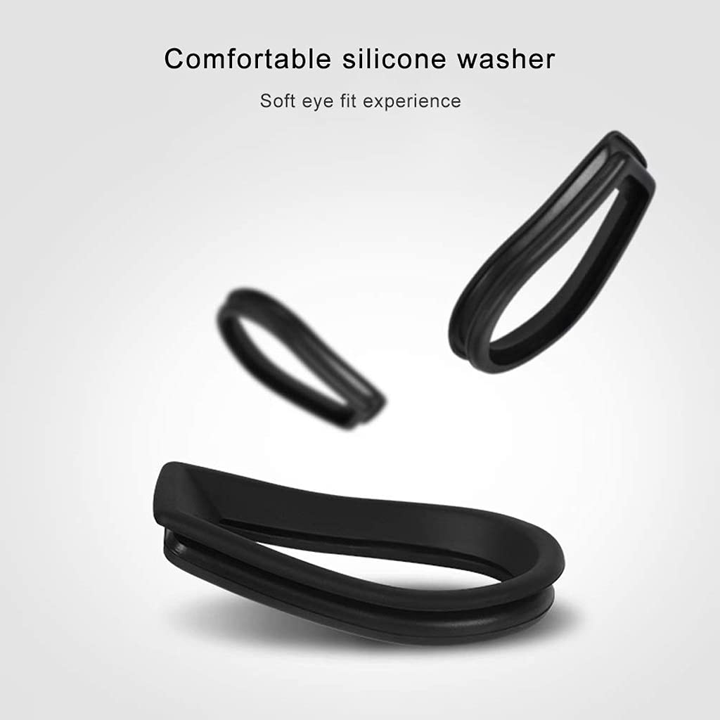 Occhialini da Nuoto con Tecnologia Anti Fog Swim - Ponte nasale per Una vestibilità Perfetta e Perfetta per Uomini, Donne e Bambini(3-Pack)