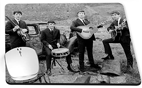 The Tapis De Souris Beatles B PC - Les Beatles, Paul McCartney, John Lennon, RIngo Starr, George Harrison The Tapis De Souris Beatles B PC