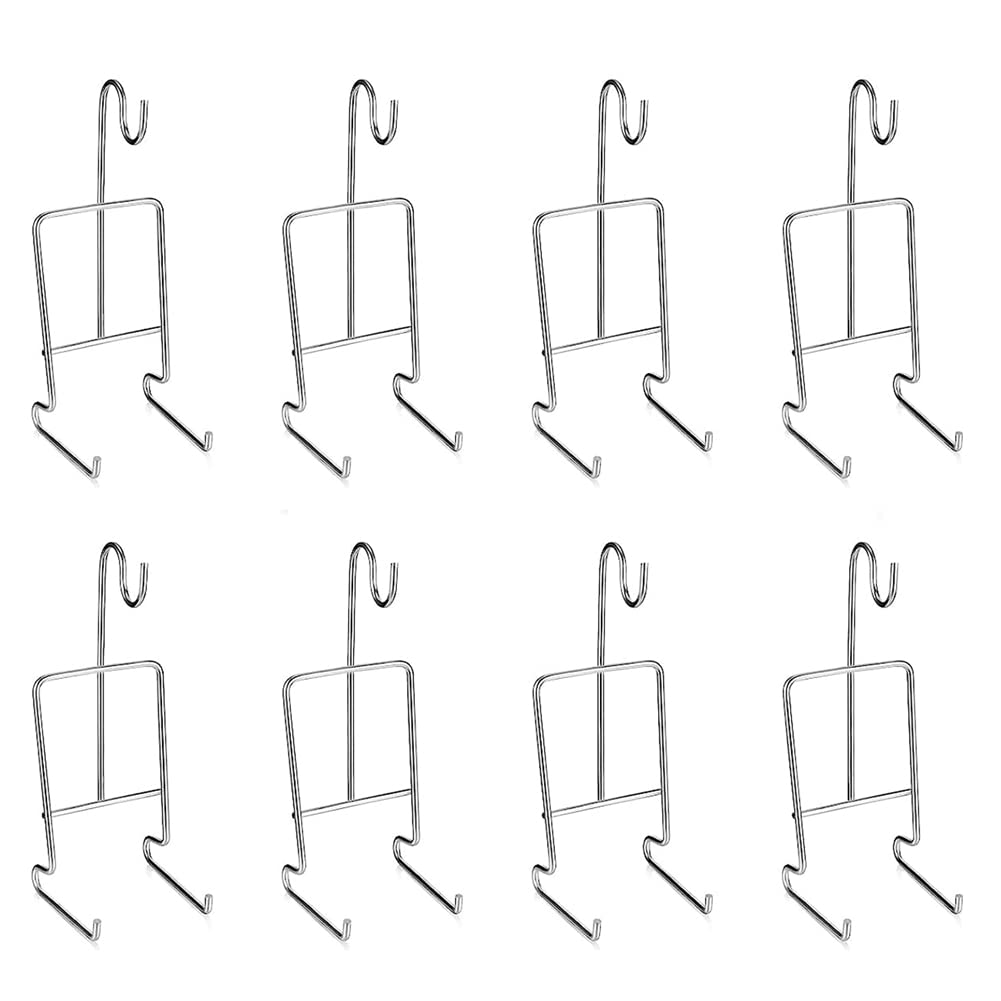 Graootoly 8Pcs Tea Cup and Saucer Display Stand Holder Tea Cup Holder Display Coffee Mug Organizer
