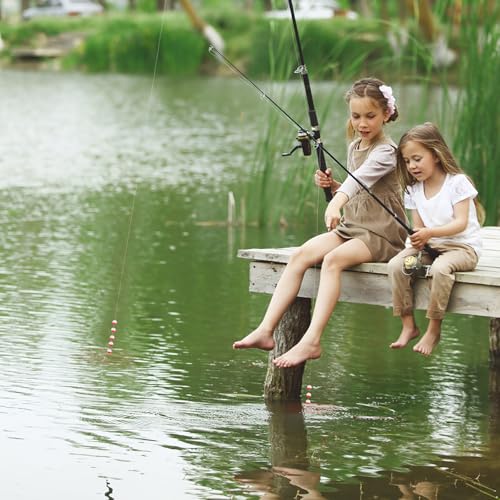 Image of Coopay 15pcs-50pcs /lot Fishing Bobbers Floats Set Hard ABS Snap on Red /White Float Bobbers Push Button Round Buoy Floats Fishing Tackle Accessories Size: 0.5 /1 /1.25 /1.5 /2 Inch