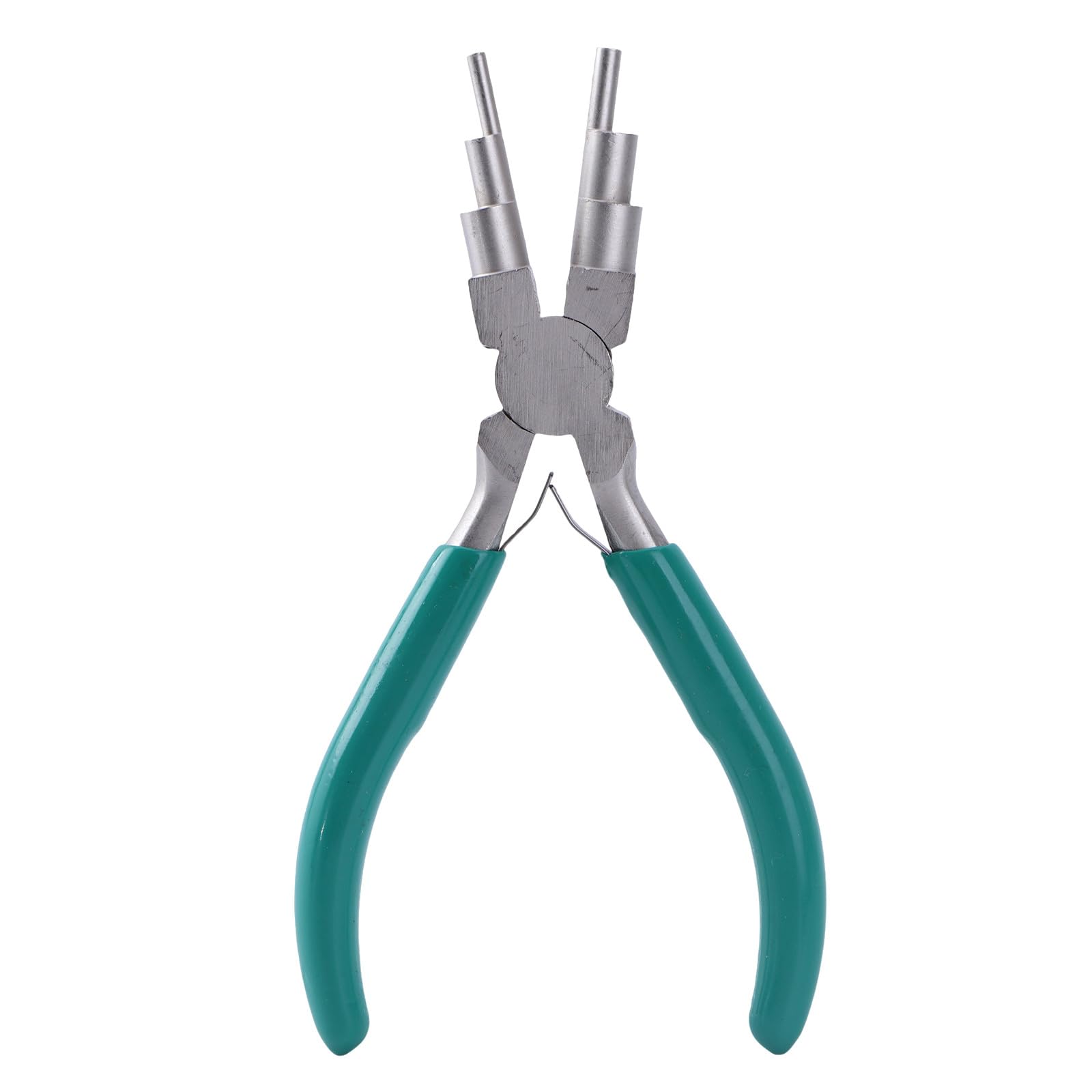 Tsophreniq 6 In 1 Round Nose Pliers For Wire Wrapping Jewelry Making Wire Bending Looping Ergonomic Handle Bail Make Beadwork Accessory Tool
