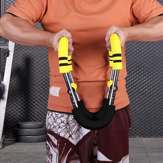 Arm Trainer - Adjustable Chest Workout Equipment for Men, Professional Arm Chest Muscle Trainer, Shoulder Forearm Wrist Strengthener, Portable Home Upper Body Fitness Machine