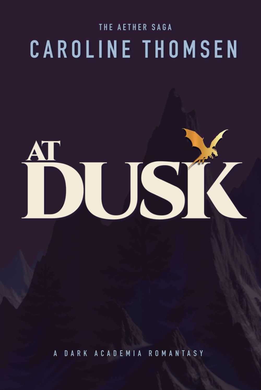 At Dusk: A Dark Academia–Inspired Romantasy Set in a Ruthless Elemental Academy