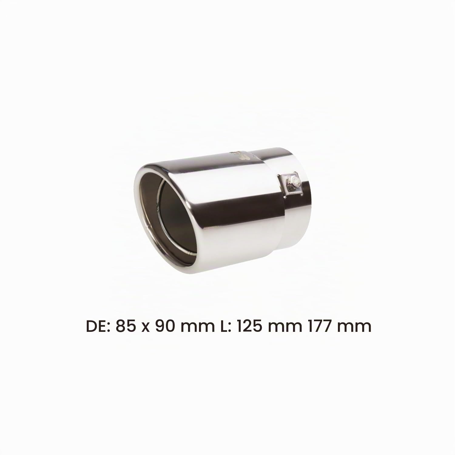 Simoni Racing TRX/09 Terminale di Scarico Universale, Inox