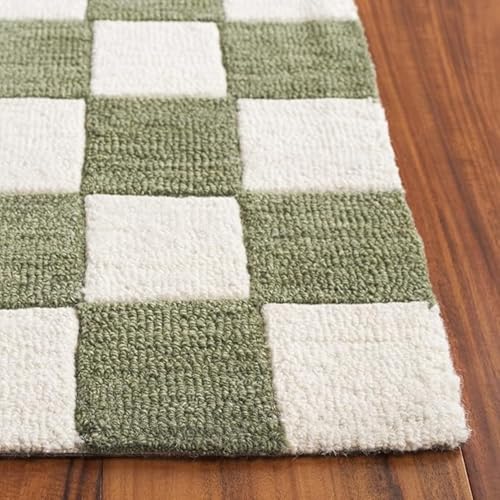 Image of Sifa Carpet Hand Made Tufted Area Rug | Soft Wool Carpet with Cotton Backing | Elegant Home & Office Floor Decor Weight-(28 Pound) Size-(168X258Cm) 5.6X8.6 Feet
