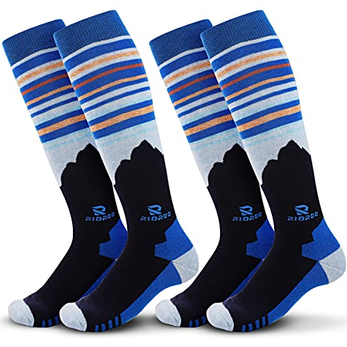 Ski Socks Merino Wool,2/3 Pairs Pack Skiing and Snowboarding Socks For Men Women Youth,Winter Knee High Thermal Socks