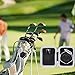 co2CREA Hard Case Compatible with Bushnell Golf Wingman Mini GPS Speaker (Black/Silver)