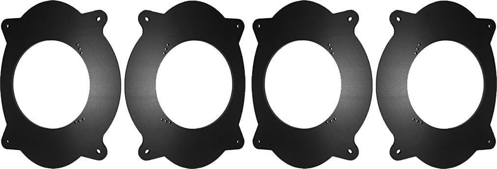 Front Door Speaker Adapter Spacer Rings Fits 2002-2011 Camry & 2005-2015 Tacoma - SAK010_5525-2 Pair
