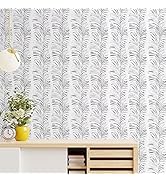 Grey White Peel and Stick Wallpaper Stripe Wallpaper