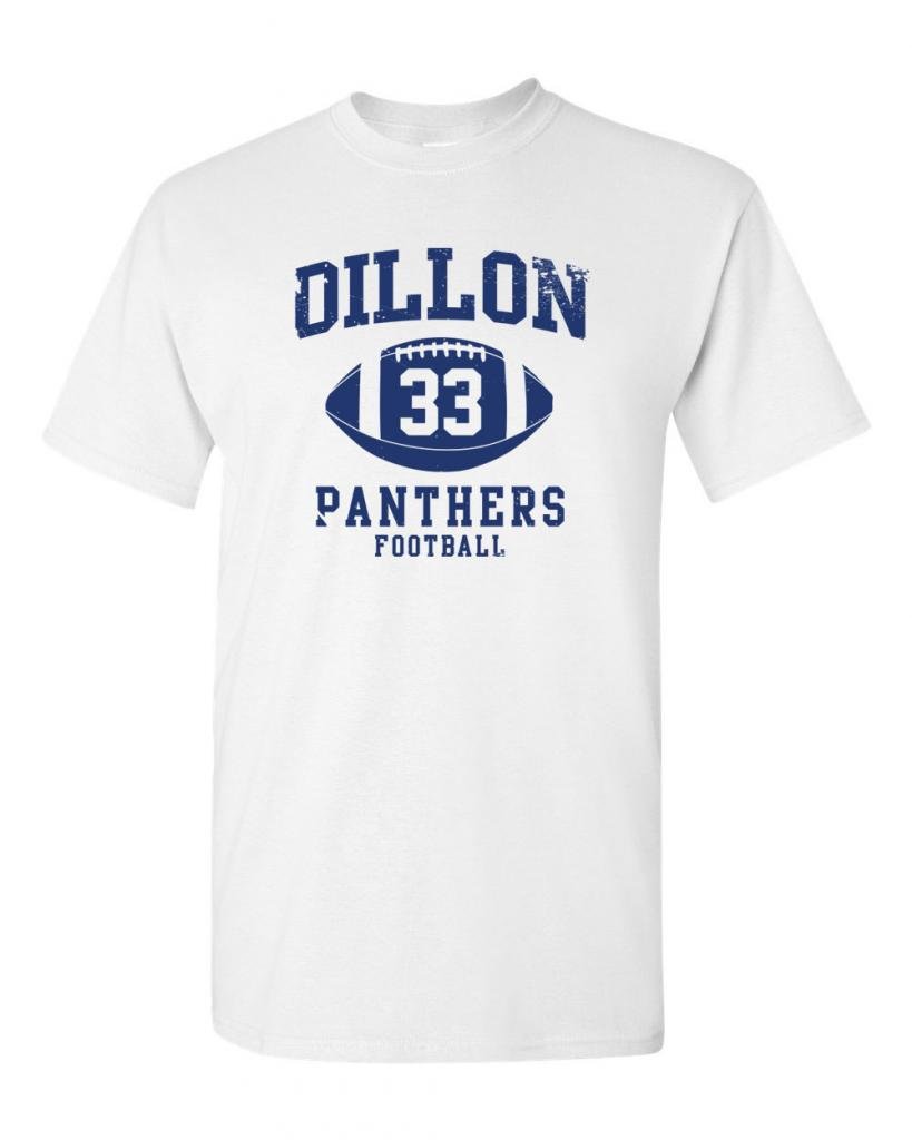 Dillon Football Retro Adult DT T-Shirt Tee
