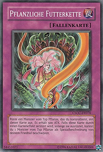 CSOC-DE076 - Pflanzliche Futterkette - Common - Deutsch - Crossroads of Chaos - mit LMS Trading Fieldcenter-Karte Yugioh