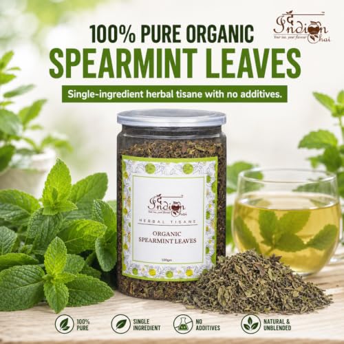Té Orgánico de Menta Verde 100 Gm miniatura 2