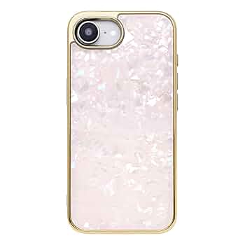 名前入り♡キラキラシェルフラワー✨淡色✨フレーク♡iPhoneケース 名前入り♡キラキラシェルフラワー✨淡色✨フレーク♡iPhone