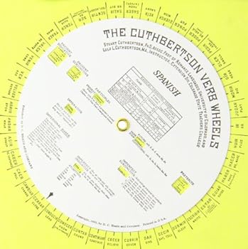 Paperback Spanish Verb Wheel Book