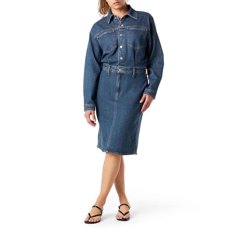 Levi Strauss Signature Gold Women's Heritage Long Sleeve Dress
