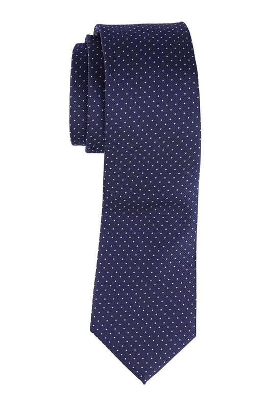 the tie hub Microfiber Polka Pattern Necktie For Men-picture-19