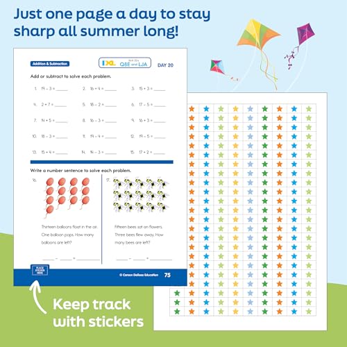 Image of Summer Bridge Activities Quick 1st to 2nd Grade Workbook, Activity Book With Math, Language Arts, Social Studies, Science, Fitness, Writing Practice and Reinforcement Learning