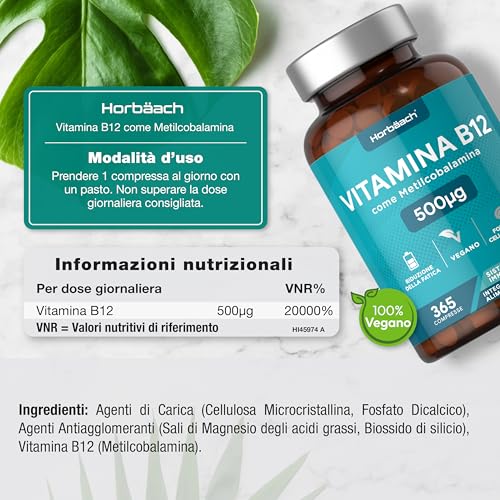 Vitamina B12 Vegan Horbaach
