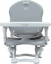 Maxi Baby Cadeira De Alimentação Portátil P/Bebê Zip (Cinza)