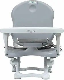 Maxi Baby Cadeira De Alimentação Portátil P/Bebê Zip (Cinza)