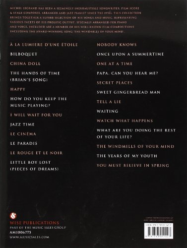 Michel Legrand - The Piano Collection