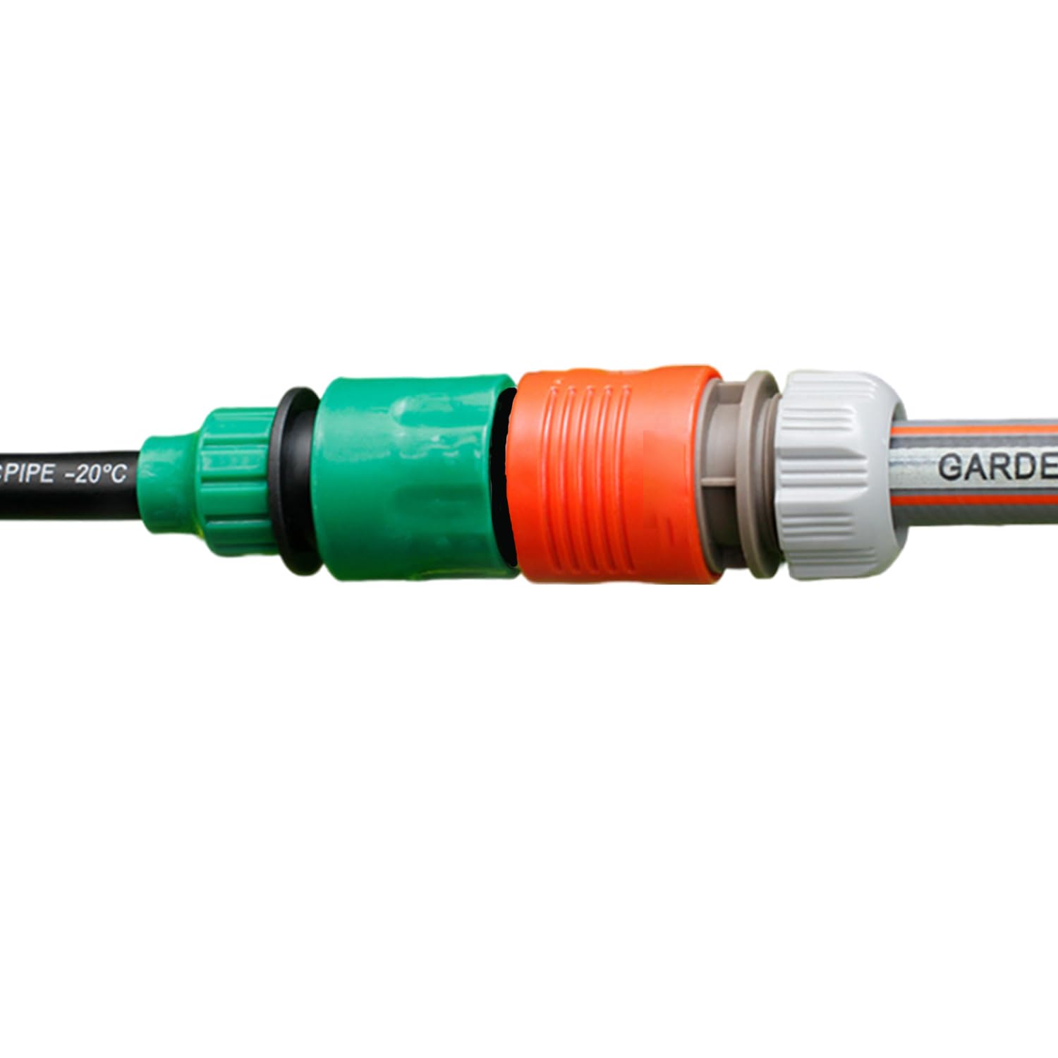 Connettori Ottone 3/4 Connettori Per Tubi Da Giardino (2 Connettori Maschio Doppio 2 Connettori Anti Perdita Acqua
