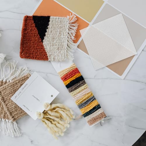 Image of 2 PCS 7 Count Plastic Mesh Canvas, 10.5 X 13.5 Inch Embroidery Knit Crochet Eye Mesh, for Embroidery, Acrylic Yarn Crafting, and Make Dividers (White)