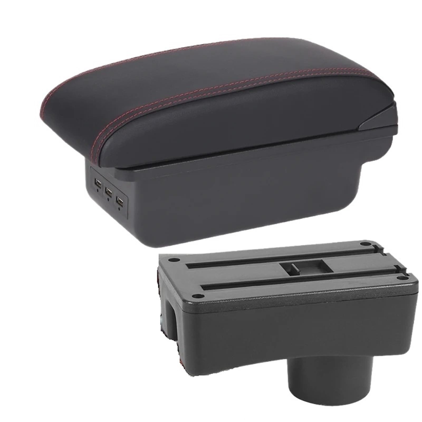 JMOLXURI Car Armrest Box For Toyota For Aygo X Armrest Box Center Console