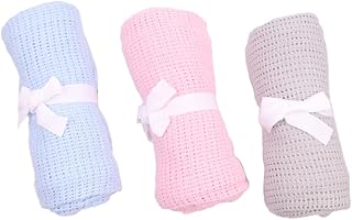ibasenice 3 Pçs Cobertor De Ar Condicionado Panos De Musselina Cobertores Para Bebês Toalhas Com Capuz Cobertores De Cama De Berçário Infantil Cobertores De Musselina Swaddle Cobertores