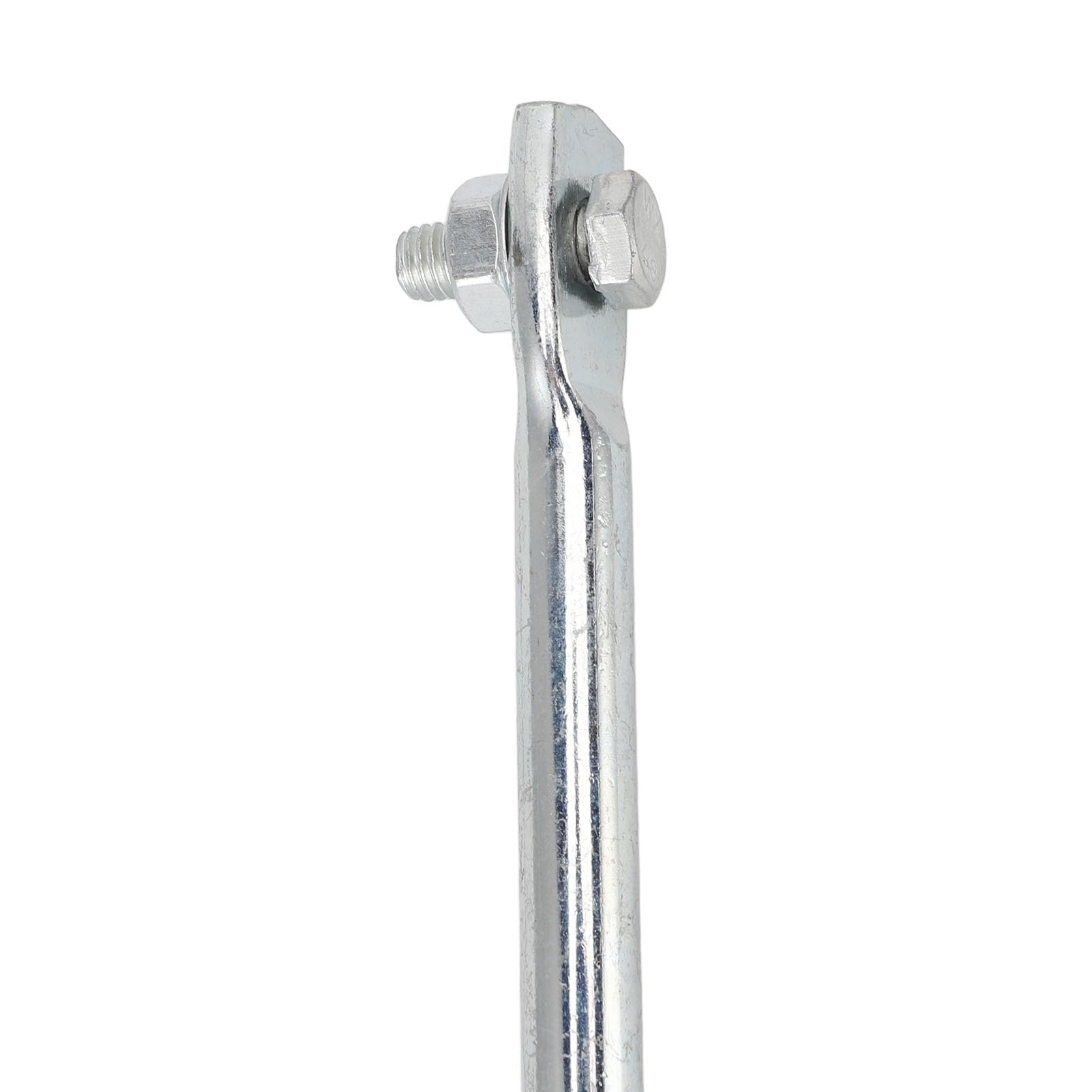 2 PC Varilla Molida Portátil Pin de Conexión a Tierra de Hierro Plateado de Cobre, 12x300 Mm, Cercas Eléctricas, Antenas con Estacas de Tierra, para la Ingeniería Al Aire Libre