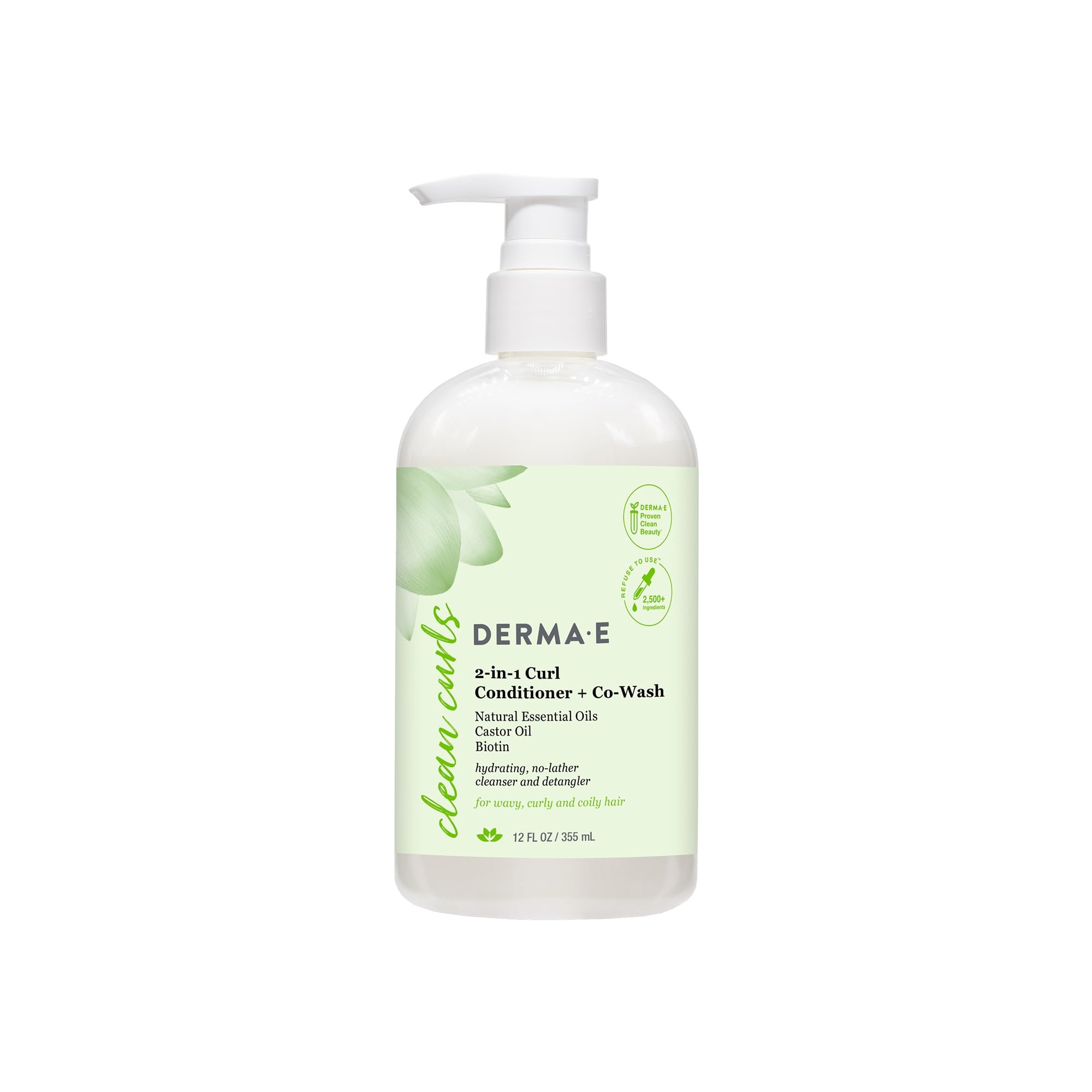Derma E Ramos 2-in-1 Curl Conditioner + Co-Wash