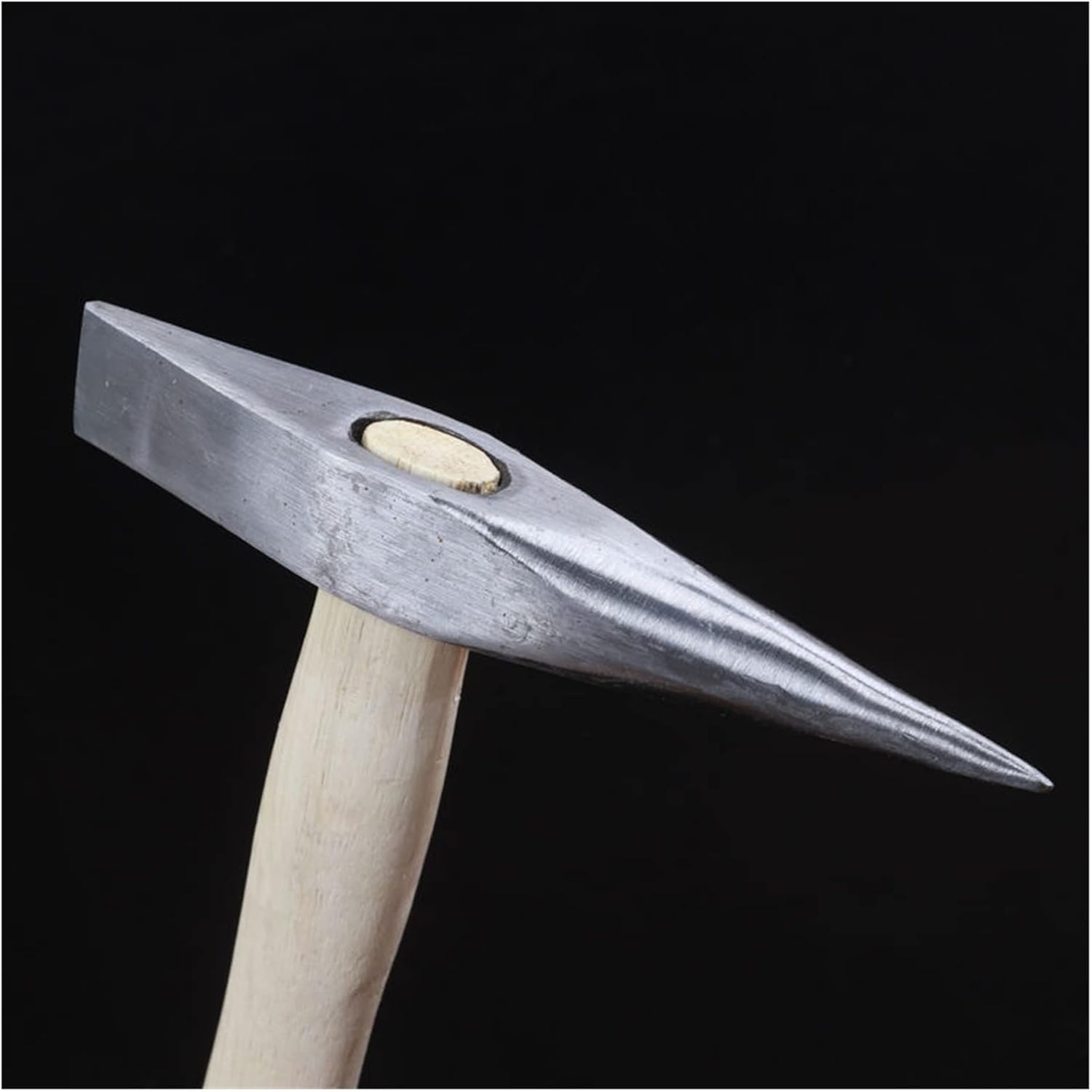 TONUSA yaoqijie 1pcs High Carbon Steel Hammer Handle Welding Welder Welding Slag Hammer Knock Rust Hand Tool Hand No Painful Lasting (Size : 500g)
