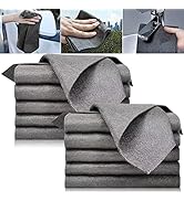 Ousinby Magic Cleaning Cloth,10PCS Thickened Microfiber Cloths Streak Free Window Cleaning Cloths...