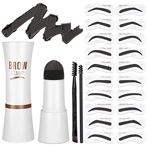 Eyebrow Stamp Stencil Kit