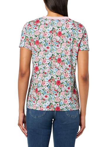 Image of Nautica Women's Solid V-Neck Short Sleeve T-Shirt Shirt