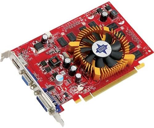 MSI N9400GT-MD1G GeForce 9400 GT 1GB 128-bit GDDR2 PCI Express 2.0 x16 HDCP Ready Video Card - Retail