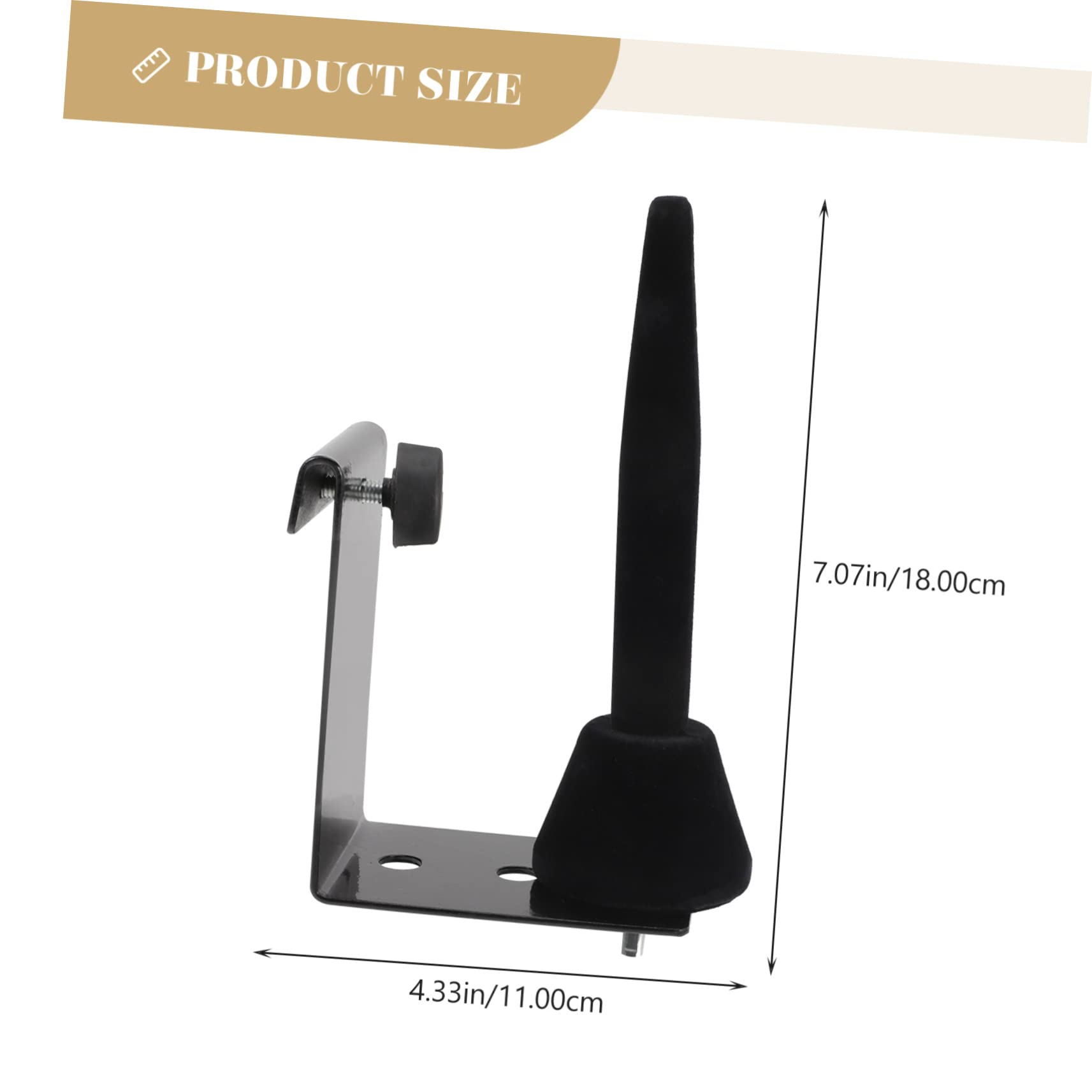 BESTonZON Flute Wall Holder Saxophone Holder Sax Rack Home Music Instrument Stand for Musicians