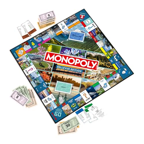 Monopoly Bellevue, WA Edition 2-6 jugadores miniatura 1