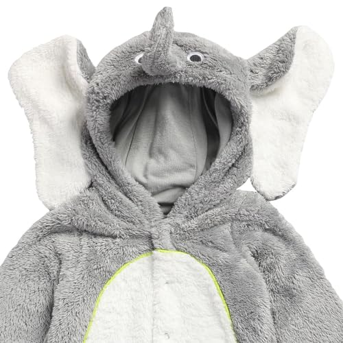 Image of miniklub Baby Front Open Long Sleeve Full Length Knitted Cotton Sleep Suit (Yellow Color)