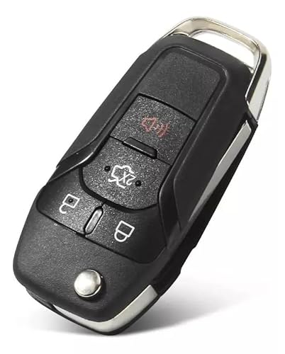 Chave Canivete Carcaça Ford Ka Novo Fusion 3 Botões Com Nfe