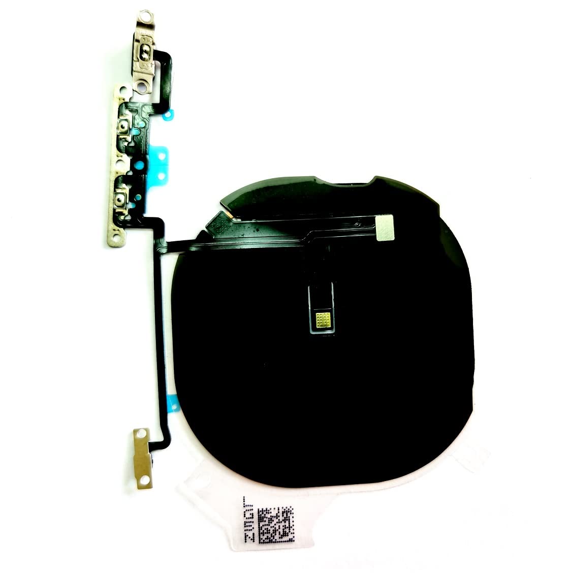 YESUN NFC Chip Wireless Charging Charger Panel Coil Sticker with Volume Button Flex Cable for iPhone Xs 5.8 inch