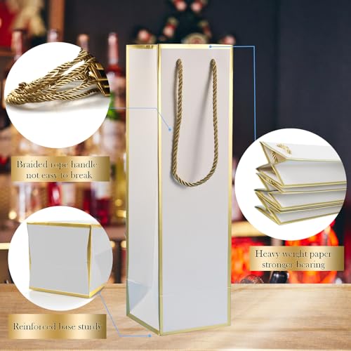 Miraclekoo GOLDFOILWWINEBAG Wine Gift Bag For Wine Bottles thumb #1