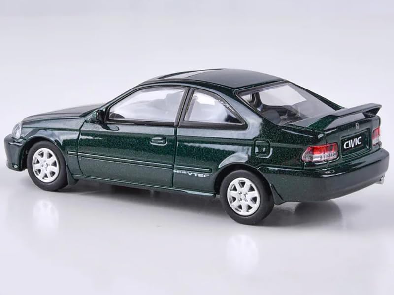 Paragon Models 1999 Civic Si EM1 1/64 Diecast miniatura 2