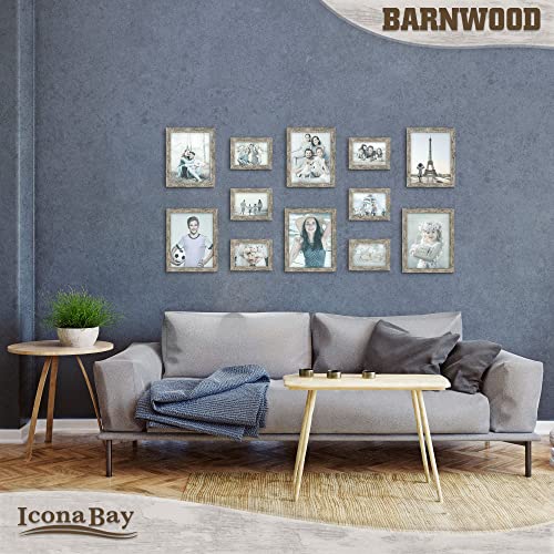Icona Bay BNWD-5X7-BNO1PK Brown Oak Picture Frame thumb #5