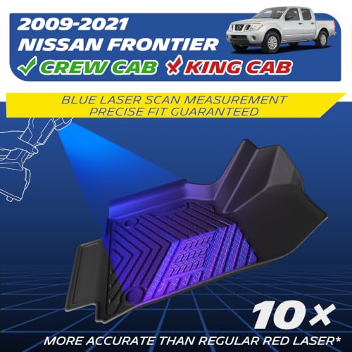 Image of Michelin Vehicle Mats for 2009-2021 Nissan Frontier Crew Cab (3 Piece)