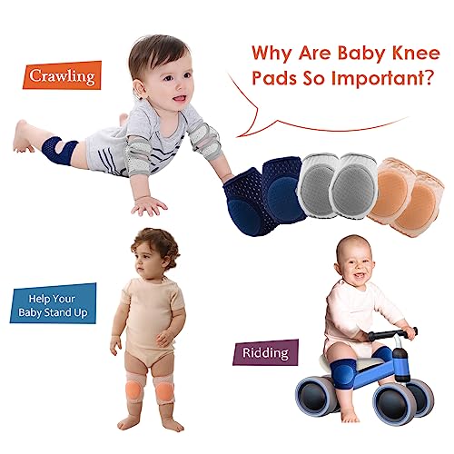 1 One Enjoy HUXI-PK Baby Knee Pads For Crawling thumb #1